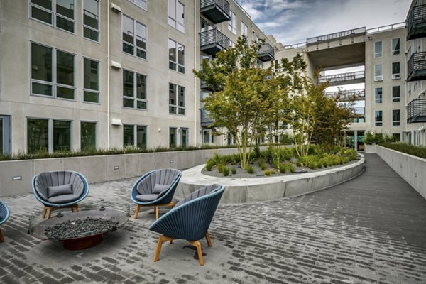 Patio at Alta Potrero Apartments