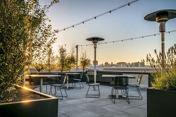 Patio at Alta Potrero Apartments