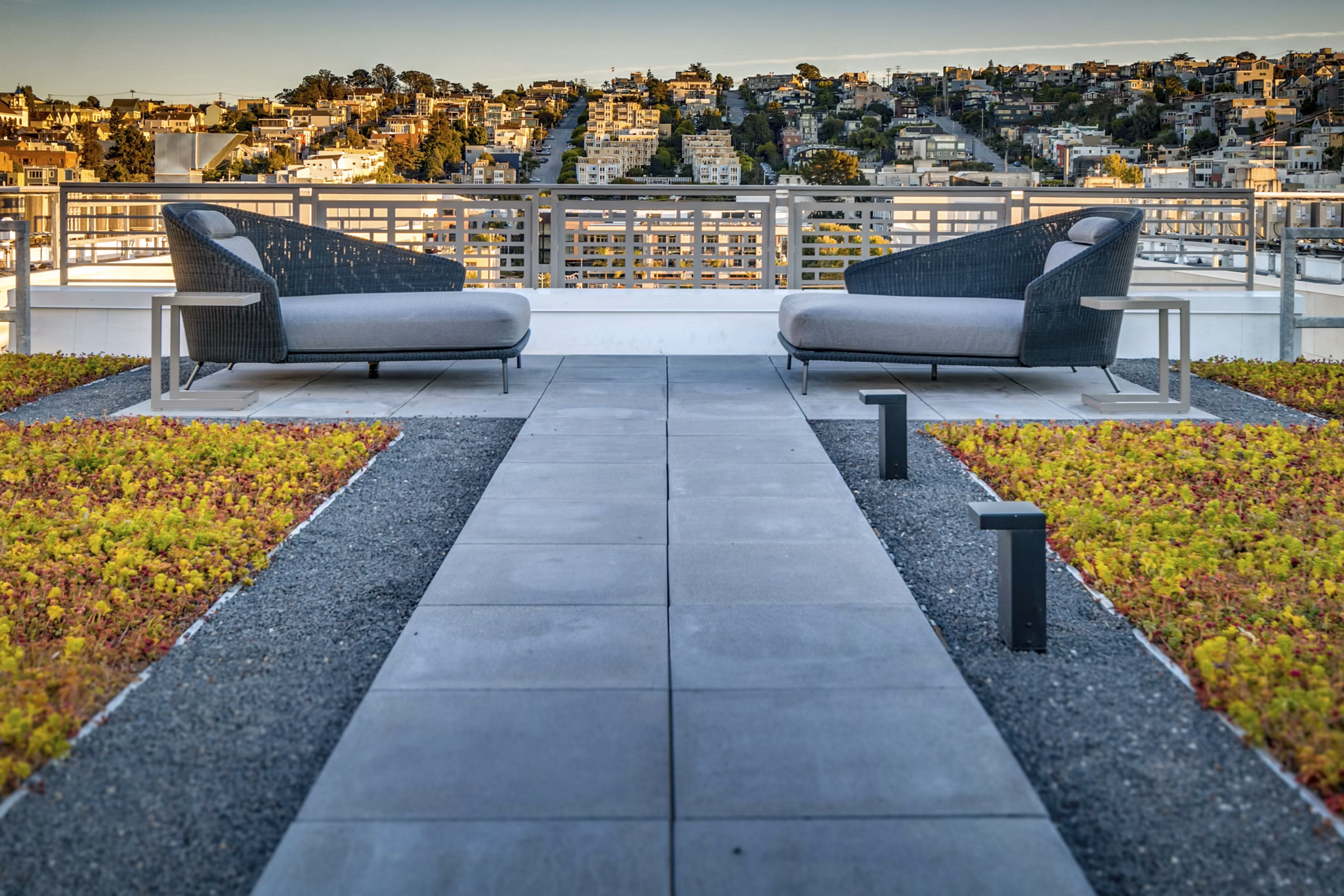 View of the skyline at Alta Potrero Apartments