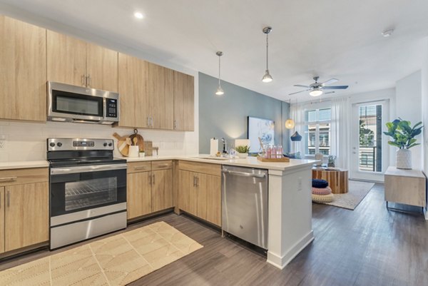 kitchen at Alta Purl Apartments