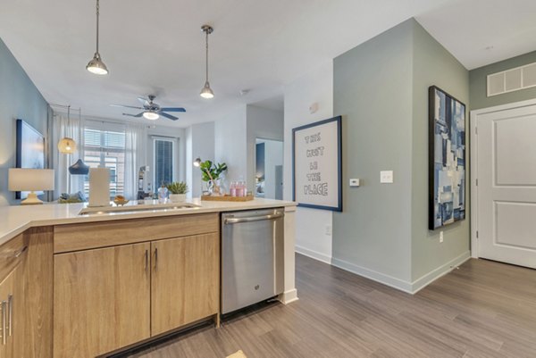 kitchen at Alta Purl Apartments