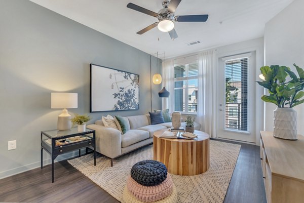 living room at Alta Purl Apartments