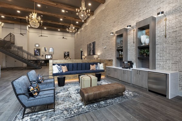 Luxurious clubhouse with modern design at Alta River Oaks Apartments