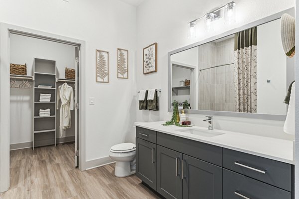 bathroom at Alta Riverside Apartments 