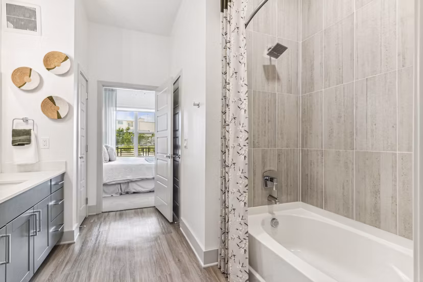 bathroom at Alta Riverside Apartments 