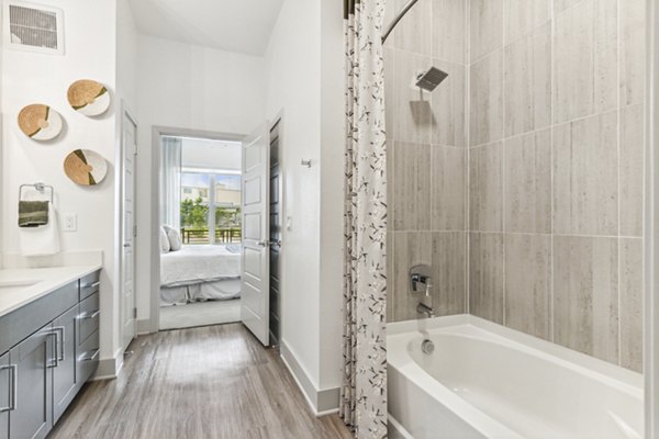 bathroom at Alta Riverside Apartments 