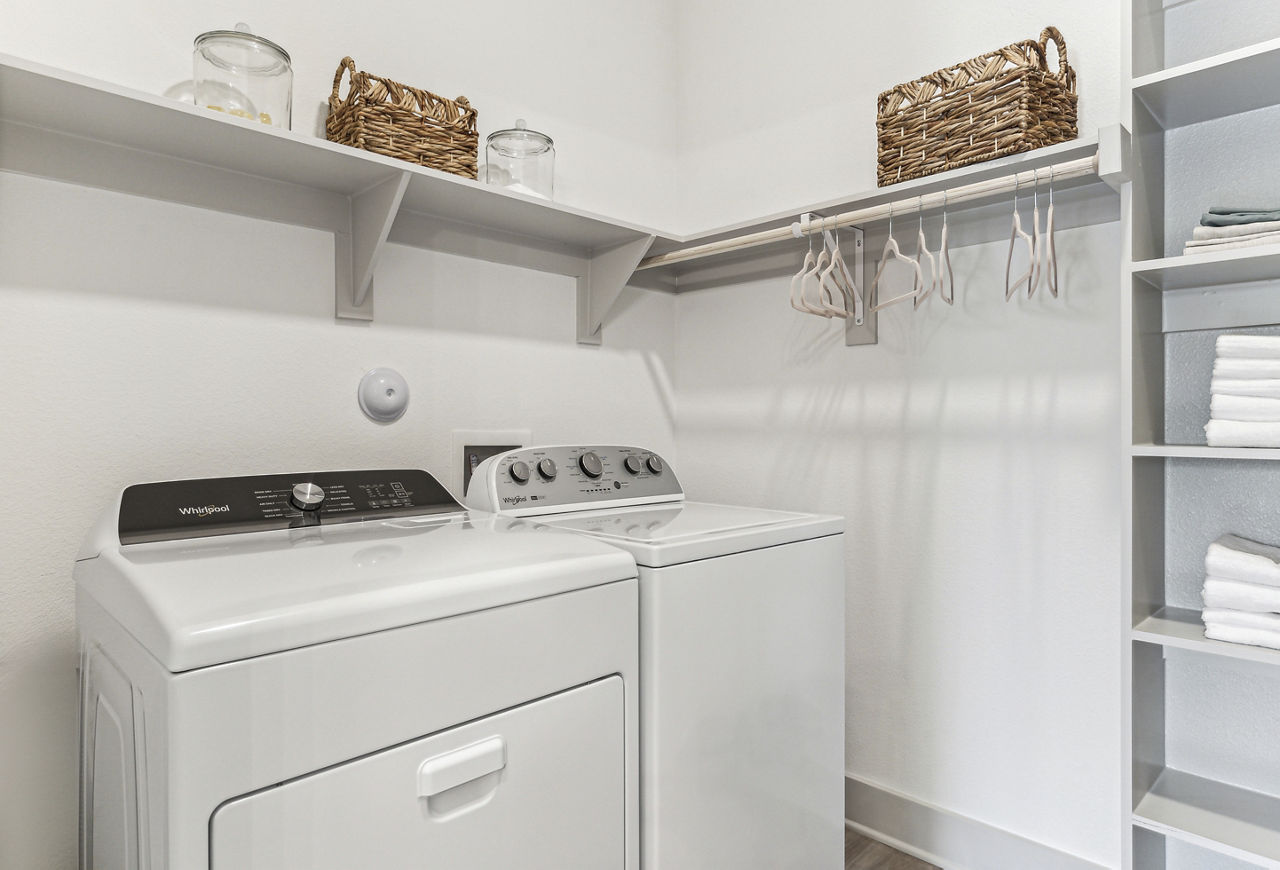 Laundry room at Alta Riverside