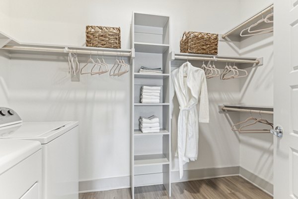 laundry room at Alta Riverside Apartments 