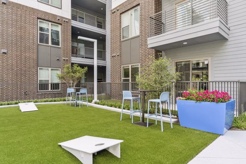 dog park at Alta Riverside Apartments 