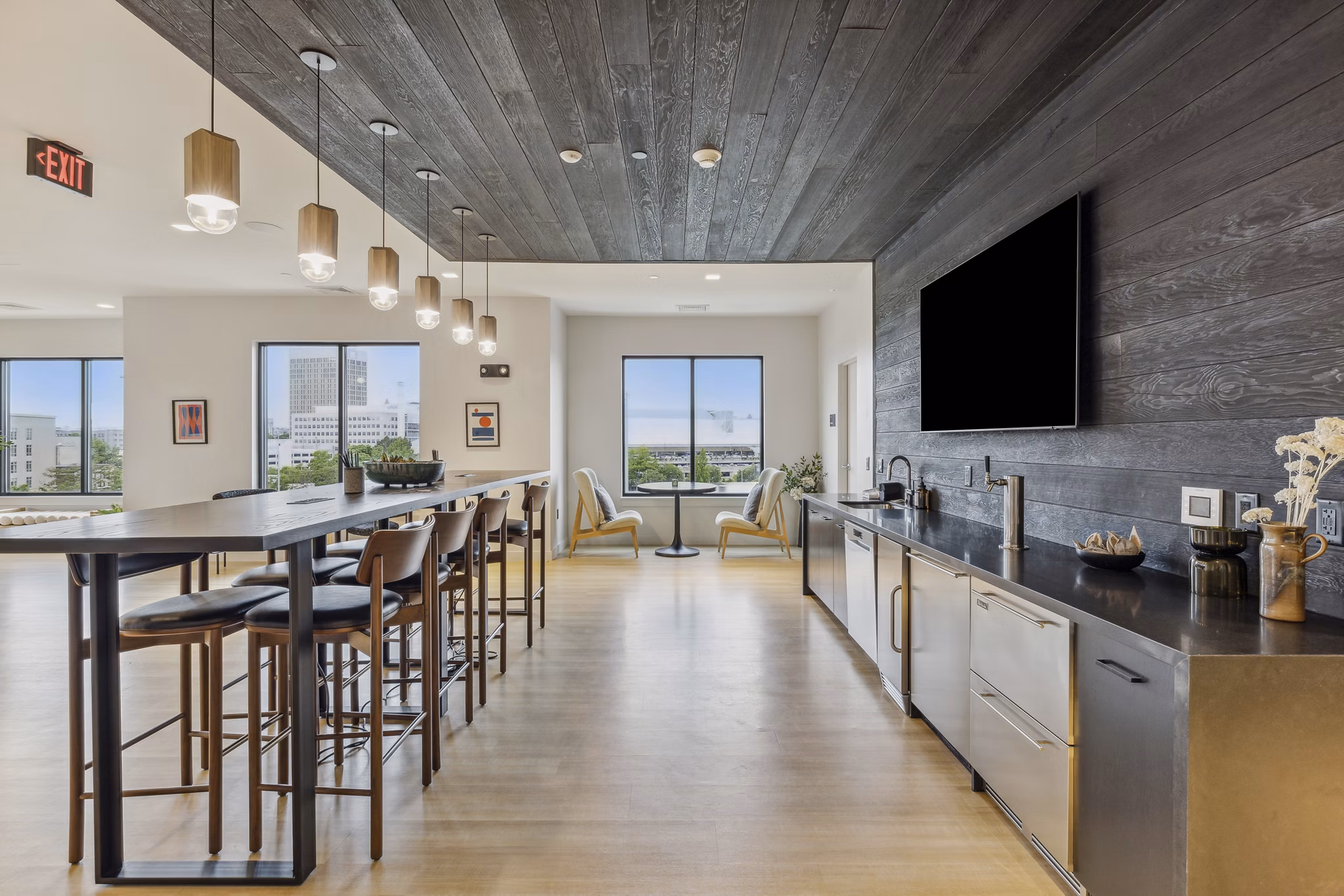 Clubhouse/Lobby at Alta On The Row Apartments