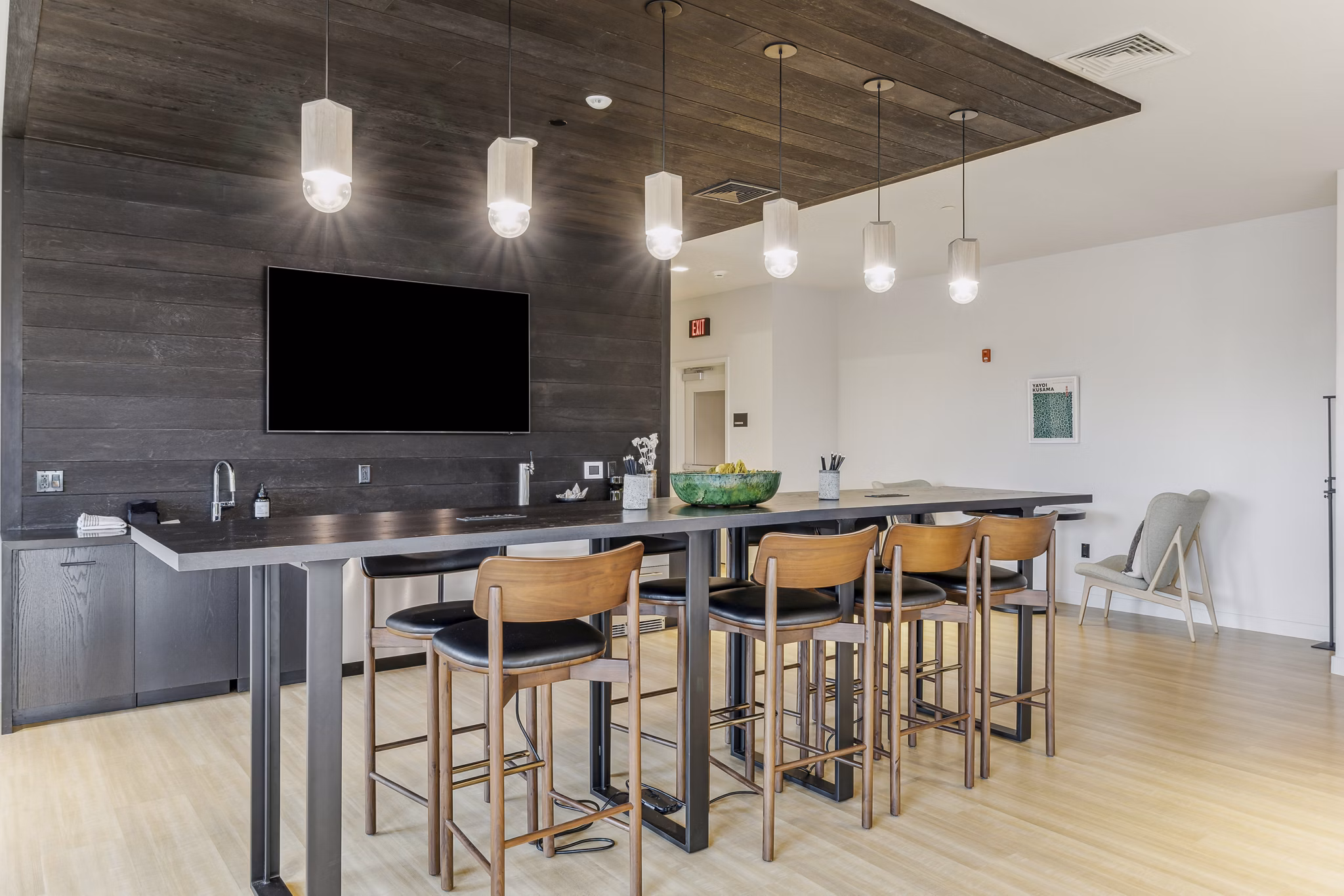 Clubhouse/Lobby at Alta On The Row Apartments