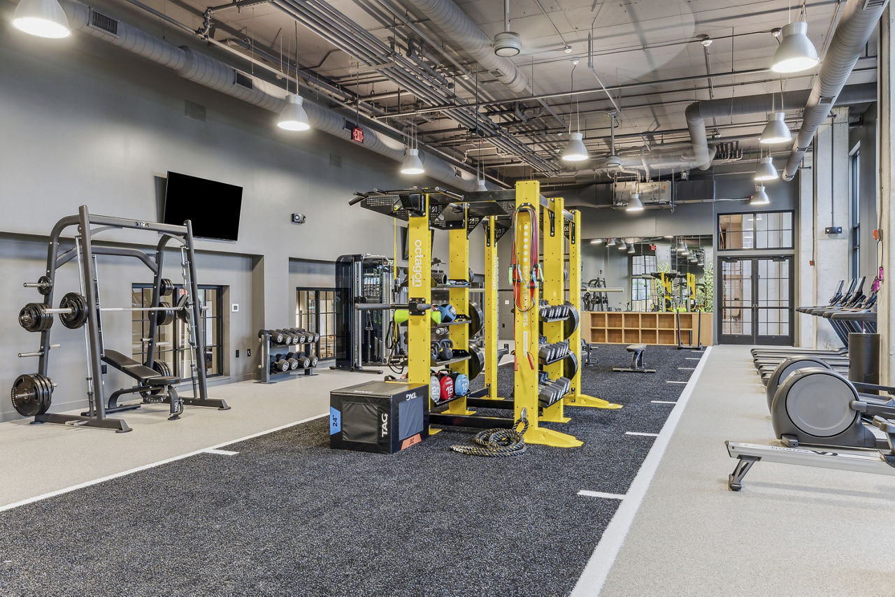 Gym at Aria On The Row (1 of 4)