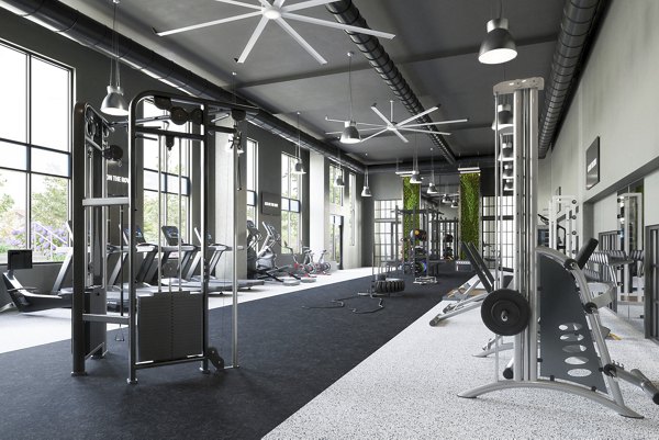 Fitness at Alta on the Row Apartments
