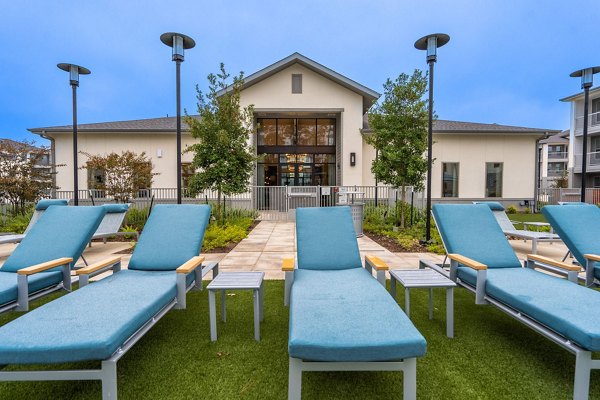 Patio at Alta Sergeant Apartments