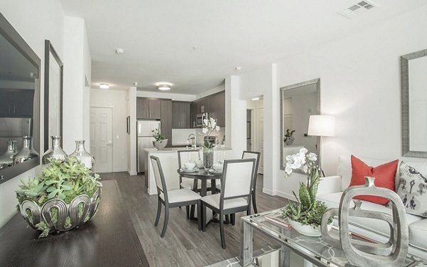 dining and living room at Alta South Bay Apartments