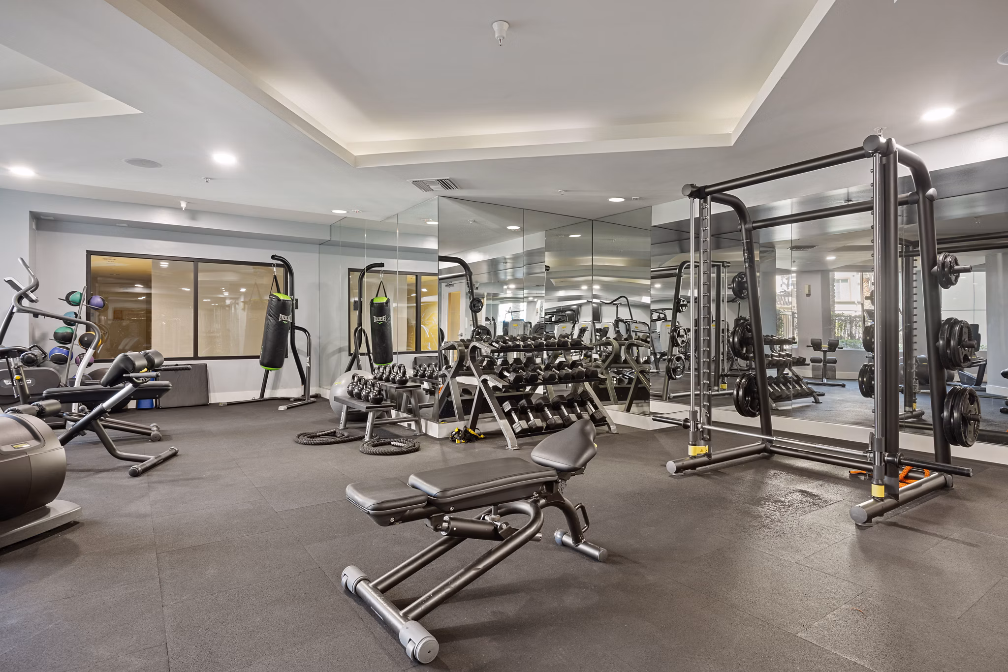 Fitness Center at Alta South Bay Apartments