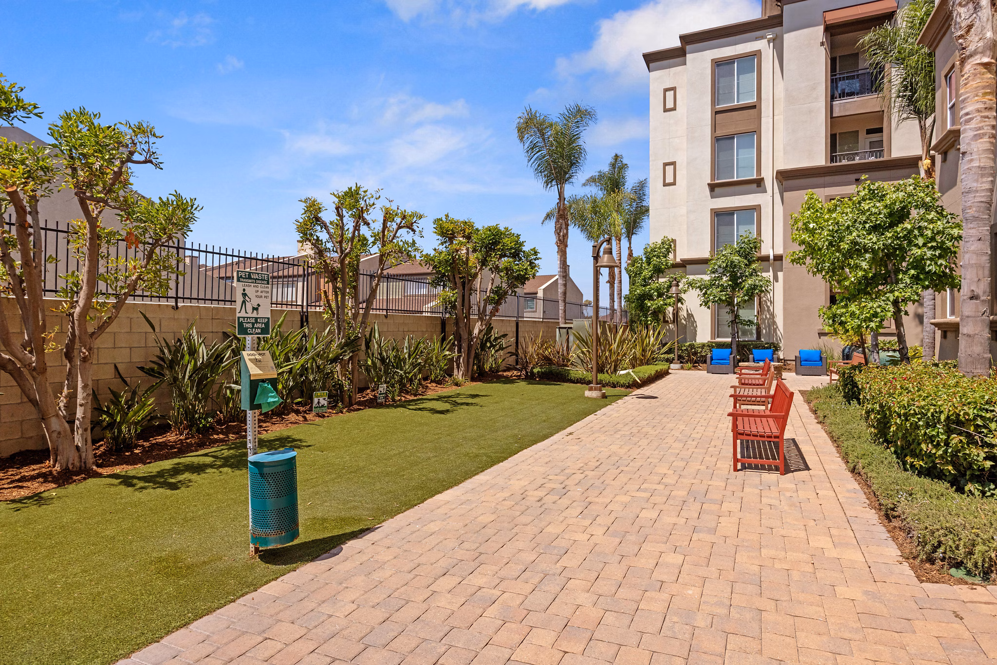 Recreational Area at Alta South Bay Apartments