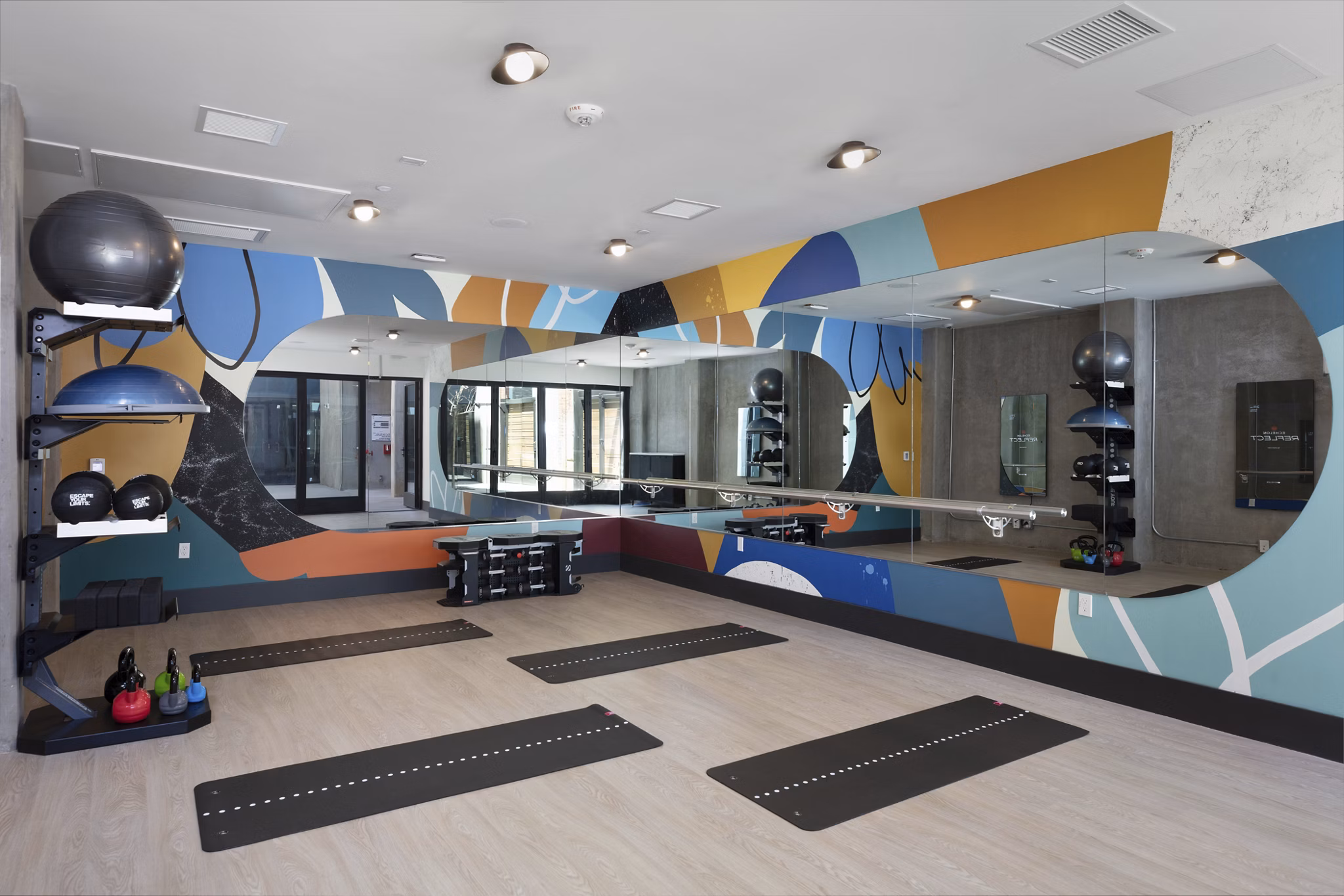 Fitness center with modern equipment at Alta Star Harbor Apartments