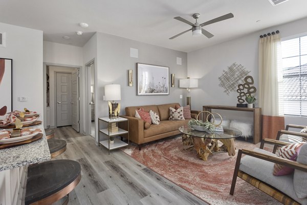 Living Room at Alta Surprise Apartments