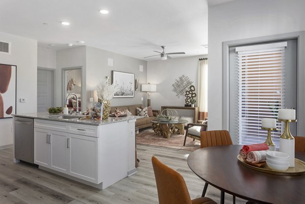 Living Room at Alta Surprise Apartments