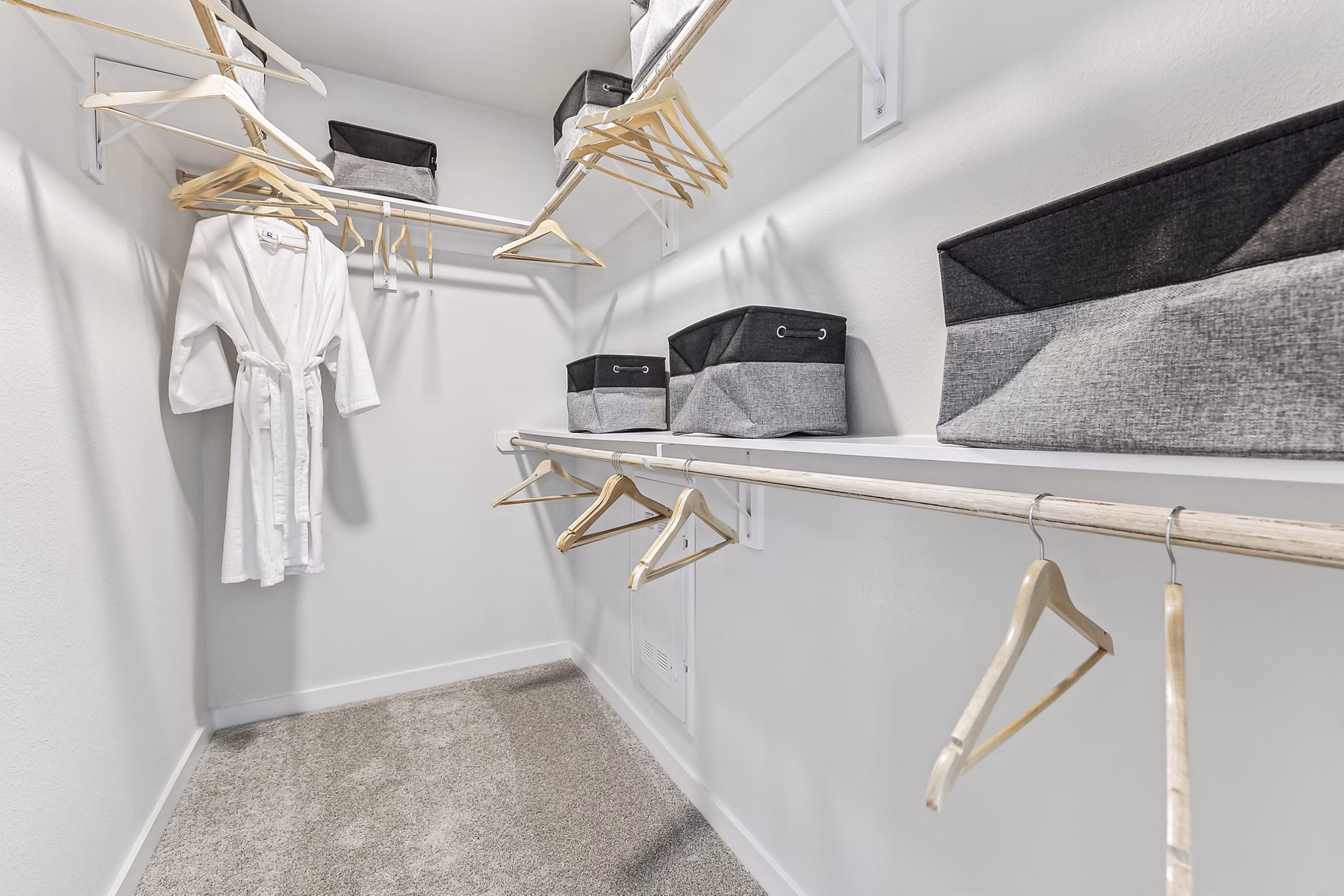 closet at Alta Wildhorse Ranch Apartments