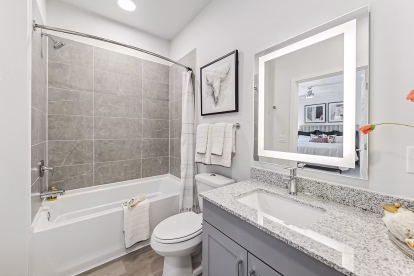 bathroom at Alta Wildhorse Ranch Apartments