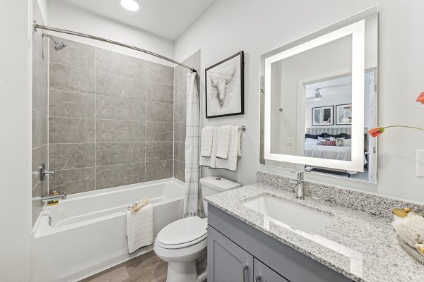 bathroom at Alta Wildhorse Ranch Apartments