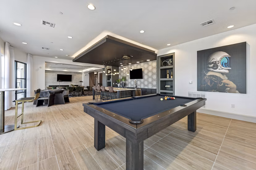 game room at Alta Wildhorse Ranch Apartments