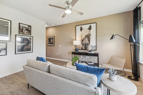 living room at Alta Wildhorse Ranch Apartments