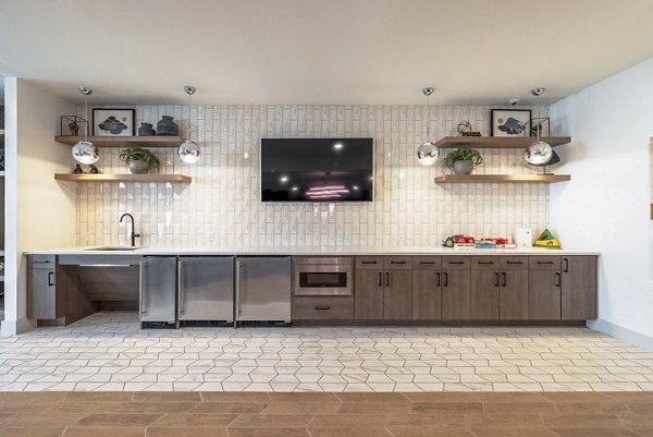 Kitchen at Avila Apartments