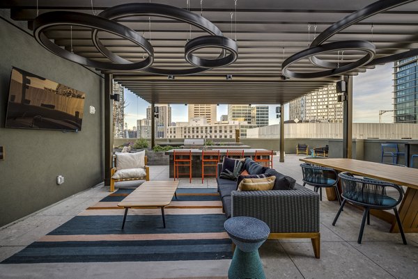 Club at The Brady: Modern luxury apartments with scenic balcony views