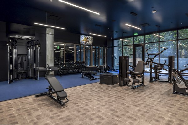 Fitness Center at The Brady Apartment