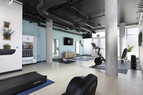 Fitness Center at The Brady Apartment