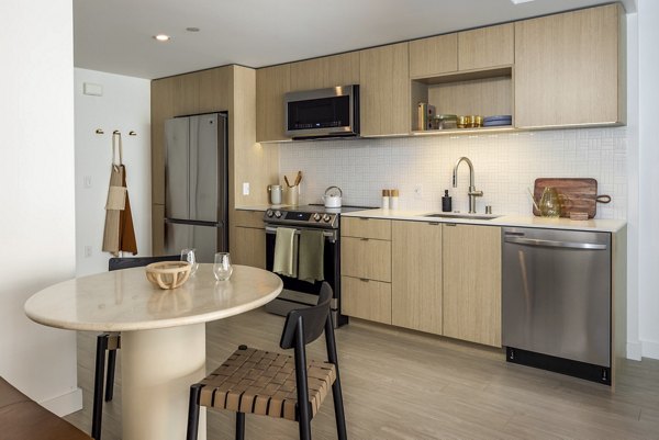 Kitchen at The Brady Apartment