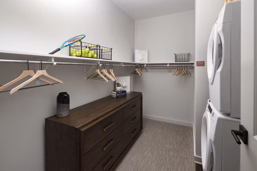 closet at The Beverly by Alta Apartments