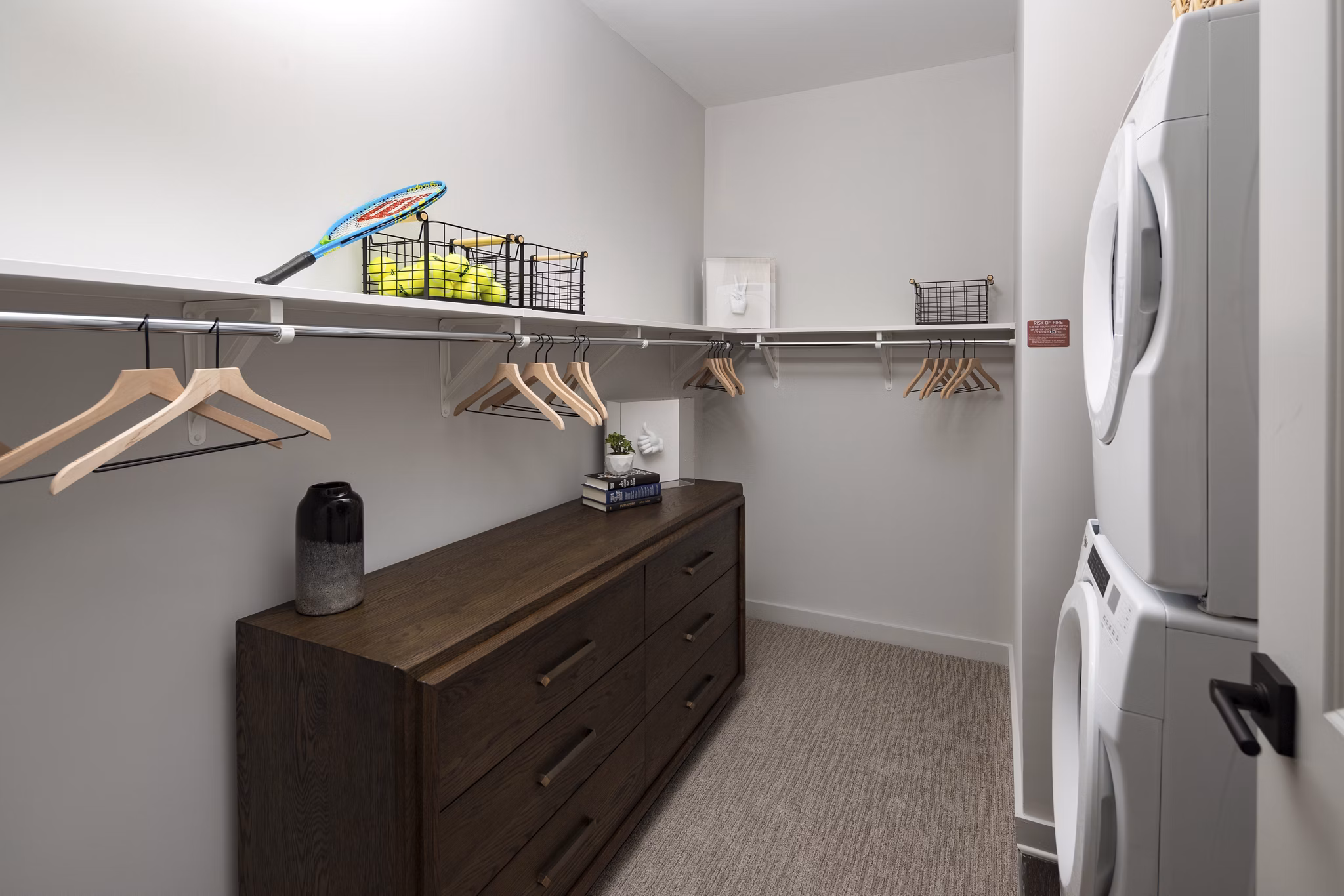 closet at The Beverly by Alta Apartments