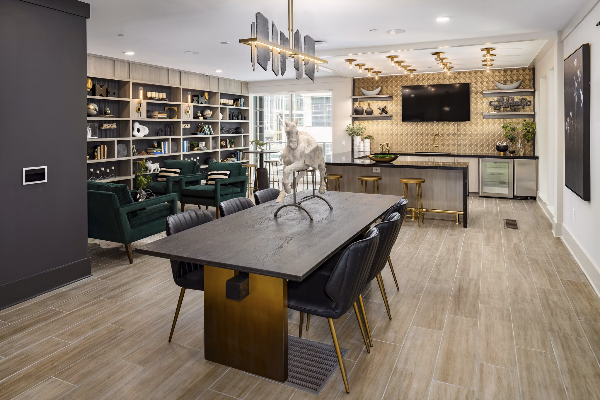 clubhouse at The Beverly by Alta Apartments