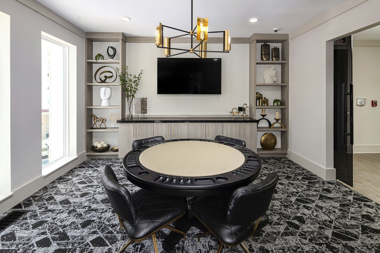 Game room at The Beverly By Alta (3 of 3)