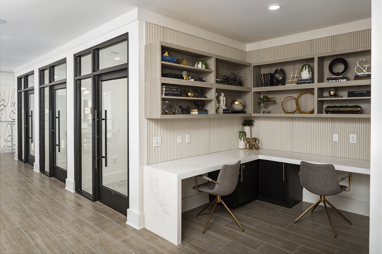 Work space at The Beverly By Alta (4 of 4)