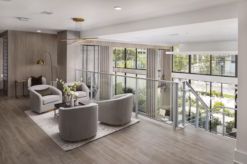 clubhouse at The Beverly by Alta Apartments