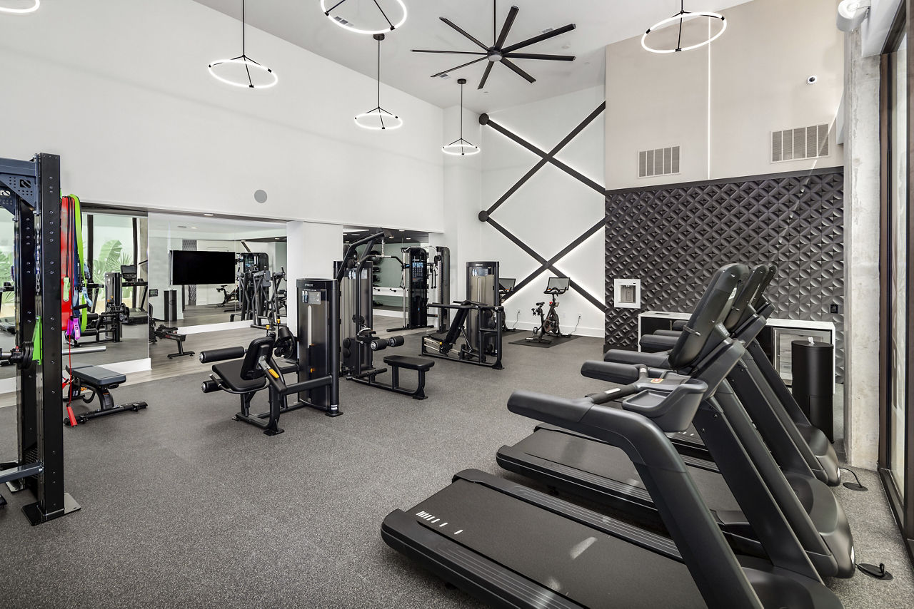 Gym at The Beverly By Alta