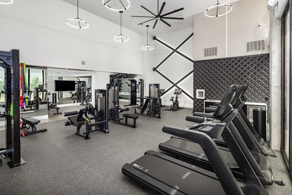 fitness center at The Beverly by Alta Apartments