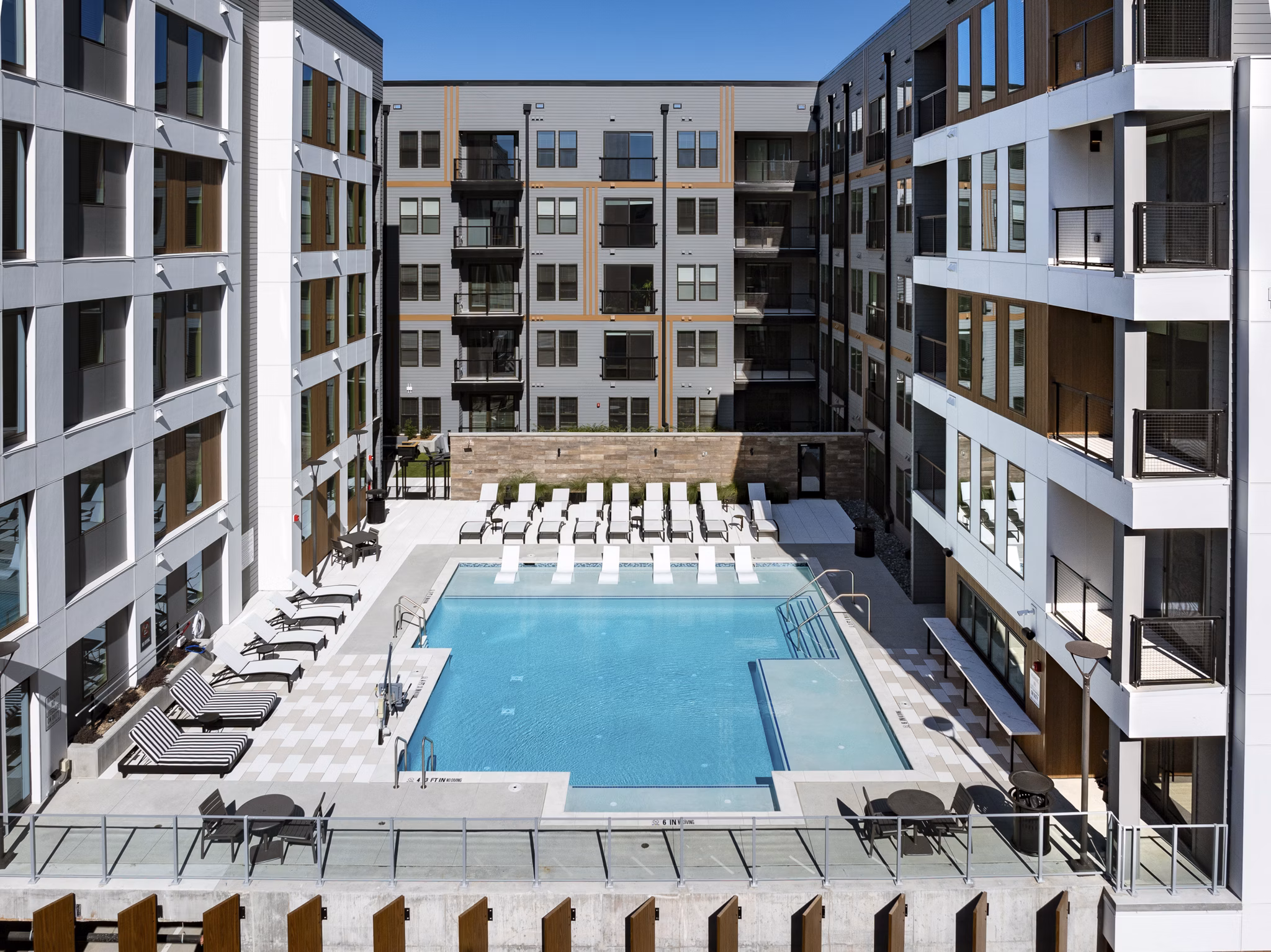 pool at The Beverly by Alta Apartments