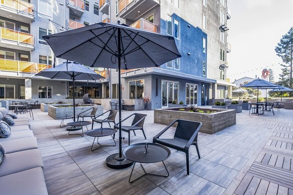 patio at Edson House Apartments