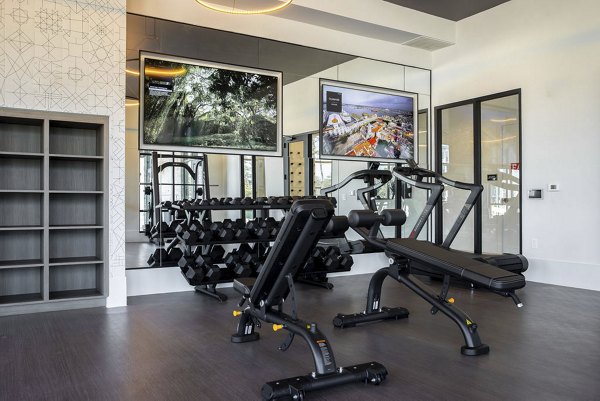 fitness center at Alta Ivy Apartments