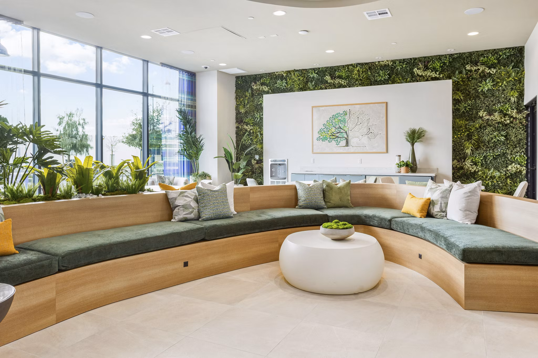 clubhouse at Jefferson Cenza Apartments