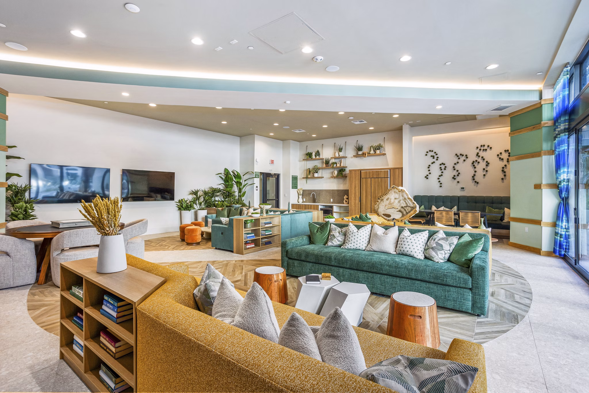 clubhouse at Jefferson Cenza Apartments