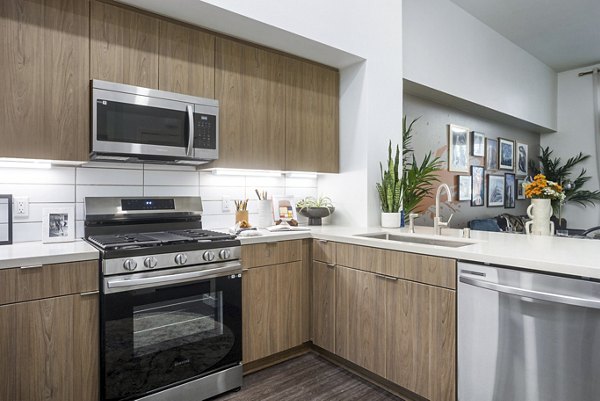 kitchen at Jefferson Cenza Apartments