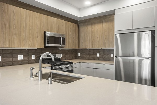 kitchen at Jefferson Cenza Apartments 
