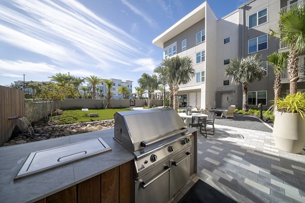 Patio at Novel Nona Apartments